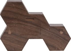 Karlsson Wekker Six In The Mix - Rubberized Zwart Hout - 17,5x12x4,5cm 7 Karlsson Wekker Six In The Mix - Rubberized Zwart Hout - 17,5x12x4,5cm -Karlsson 1200x858 1