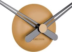 Karlsson Wandklok LBT Mini Sharp - Karamelbruin - Ø44cm -Karlsson 1200x860