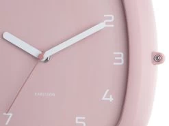 Karlsson Wandklokken Wall Clock Doubler Rubberized White Roze 14 Karlsson Wandklokken Wall Clock Doubler Rubberized White Roze -Karlsson 1200x899 12