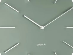 Karlsson Wandklok Discreet - Jungle Groen Met Zilver - Ø40cm -Karlsson 1200x900 2