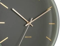Karlsson Wandklok Globe - Mosgroen - Ø40cm -Karlsson 1200x900