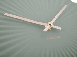 Karlsson Wandklok Sensu - XL Staal Groen - Ø50cm -Karlsson 1200x901