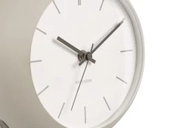 Karlsson Table Clock Nirvana Globe Warm Grey -Karlsson 1200x905 3