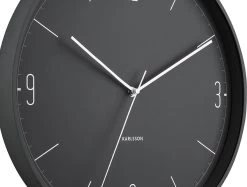 Karlsson Wandklok Numbers & Lines - IJzer Mat Zwart - Ø40cm 11 Karlsson Wandklok Numbers & Lines - IJzer Mat Zwart - Ø40cm -Karlsson 1200x908 1