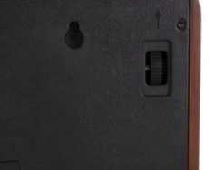 Karlsson Wall / Table Clock Matiz Bamboo White -Karlsson 1200x912