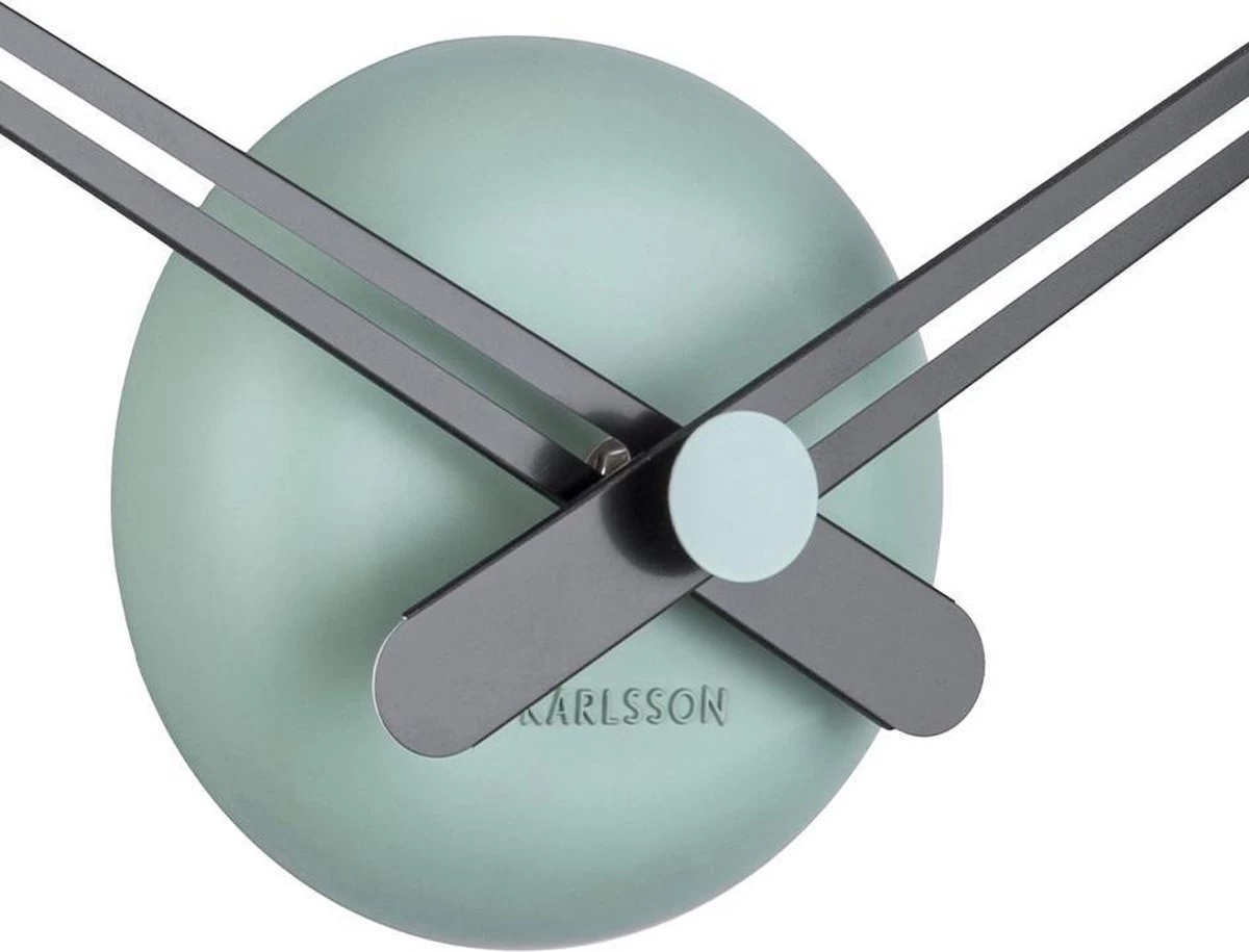 Karlsson Wandklok LBT Sharp - Jade/Groen - Ø90cm 5 Karlsson Wandklok LBT Sharp - Jade/Groen - Ø90cm - Afbeelding 3