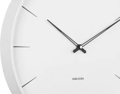 Karlsson Wandklok Lure - Wit - Ø40cm -Karlsson 1200x937 1