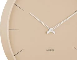 Karlsson Wandklok Lure - Zandbruin - Ø40cm 12 Karlsson Wandklok Lure - Zandbruin - Ø40cm -Karlsson 1200x937