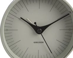 Karlsson Index - Wekker - Metaal - Grijsgroen 13 Karlsson Index - Wekker - Metaal - Grijsgroen -Karlsson 1200x955