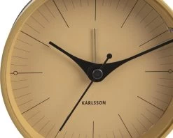Karlsson Index - Wekker - Metaal - Mosterdgeel 11 Karlsson Index - Wekker - Metaal - Mosterdgeel -Karlsson 1200x960