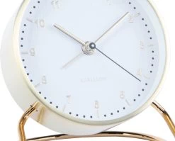 Karlsson Stylish Numbers - Wekker - Ijzer - �5 - Wit -Karlsson 1200x967 1