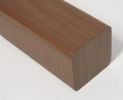 Karlsson Wekker Block - Donker Hout Fineer, Wit LED - 16x7,2x7cm -Karlsson 1200x980