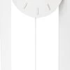 Karlsson Wandklok Pendulum Charm - Staal - Wit - 4,8x50x20cm 1 Karlsson Wandklok Pendulum Charm - Staal - Wit - 4,8x50x20cm -Karlsson 453x1200