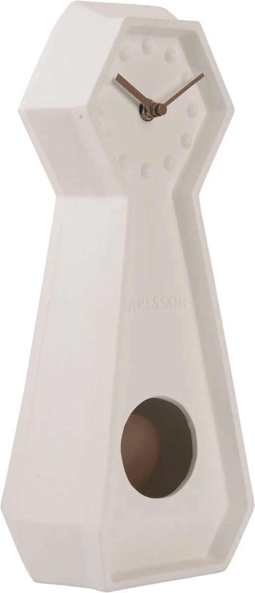 Karlsson Table Clock Genuine Pendulum Ceramic White 3 Karlsson Table Clock Genuine Pendulum Ceramic White