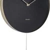 Karlsson Wandklok Pendulum - Zwart - Metaal 2 Karlsson Wandklok Pendulum - Zwart - Metaal -Karlsson 605x1200