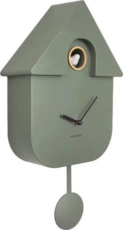 Karlsson Wandklok Modern Cuckoo - Thermoplast - Jungle Groen 15 Karlsson Wandklok Modern Cuckoo - Thermoplast - Jungle Groen -Karlsson 642x1200 1