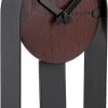 Karlsson Tafelklok Dashed - Walnoothout Fineer Zwart - 22x13x5cm -Karlsson 694x1200