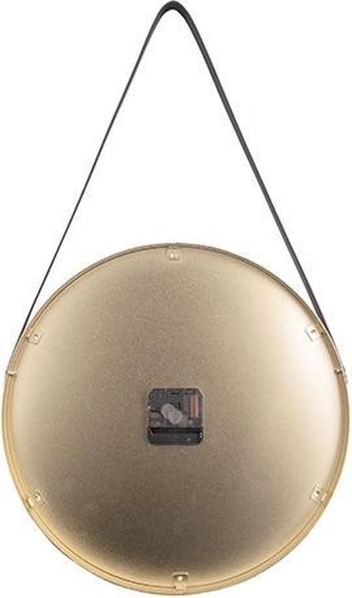 Karlsson Wandklok Belt - Metaal Wit - Ø34cm 5 Karlsson Wandklok Belt - Metaal Wit - Ø34cm - Afbeelding 3