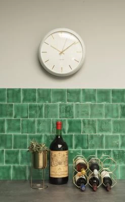 Karlsson Wandklok Globe - Wit - Ø40cm 15 Karlsson Wandklok Globe - Wit - Ø40cm -Karlsson 746x1200