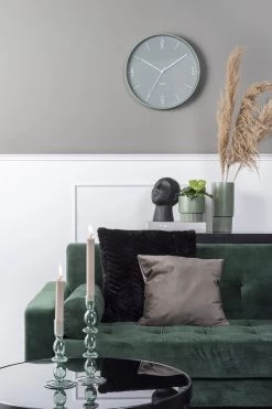 Karlsson Wandklok Numbers & Lines - IJzer Mat Jungle Groen - Ø40cm -Karlsson 800x1200 11