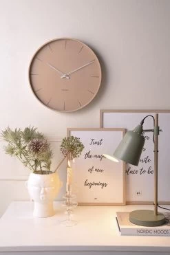 Karlsson Wandklok Lure - Zandbruin - Ø40cm 13 Karlsson Wandklok Lure - Zandbruin - Ø40cm -Karlsson 800x1200 14