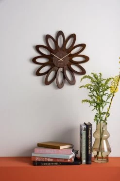 Karlsson Wall Clock Fiore Dark Wood Veneer -Karlsson 800x1200 35
