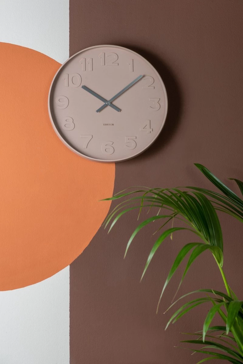 Karlsson Wandklok Mr. Green Numbers - Mosgroen Behuizing - Ø37,5cm 4 Karlsson Wandklok Mr. Green Numbers - Mosgroen Behuizing - Ø37,5cm - Afbeelding 2