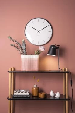 Karlsson Wandklok Leaf - Wit, Bol Glas - Ø40cm -Karlsson 800x1200 8