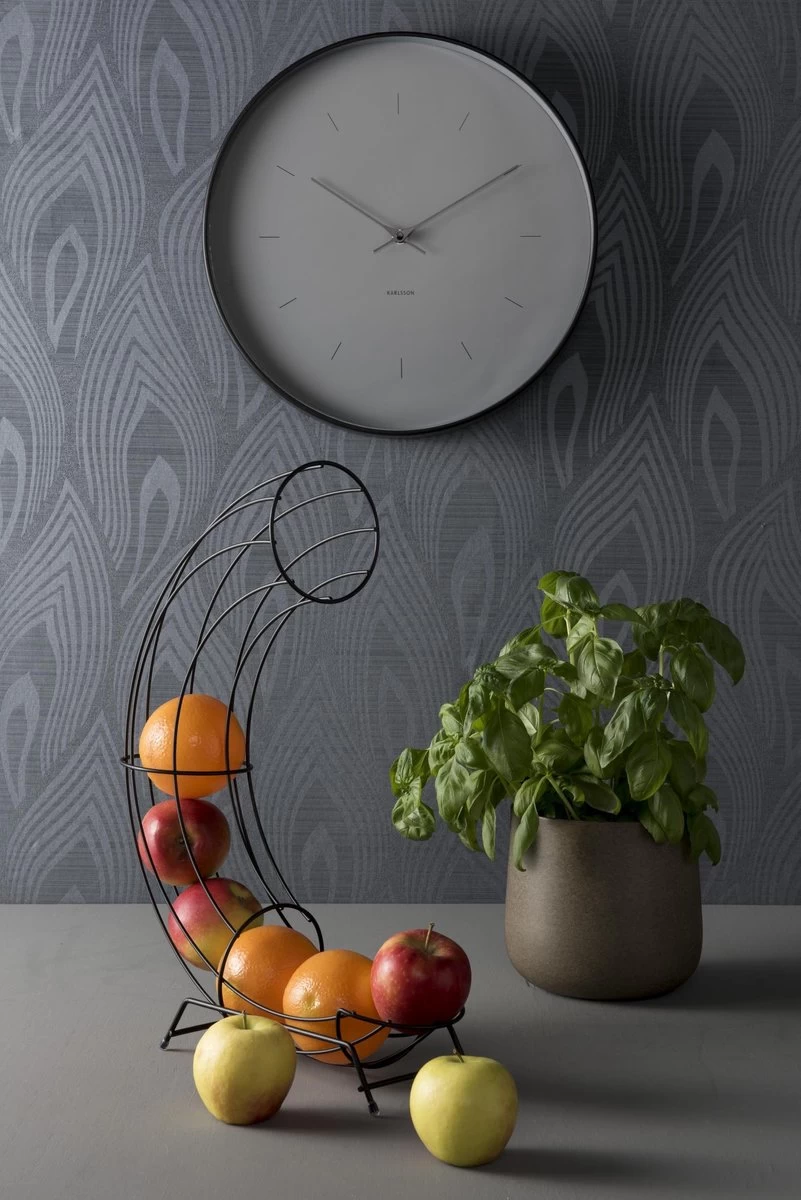 Karlsson Wandklok Butterfly Hands - Grijs - Ø27,5cm 6 Karlsson Wandklok Butterfly Hands - Grijs - Ø27,5cm - Afbeelding 4
