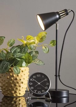 Karlsson Wekker Classical Numbers - Zwart - Ø9,5x11cm -Karlsson 853x1200