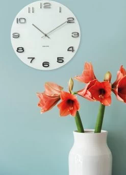 Karlsson Wandklok Vintage - Wit Rond Glas - Ø35cm -Karlsson 863x1200