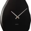 Karlsson Wall Clock Organic Round Black