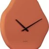 Karlsson Wall Clock Organic Diamond Burned Orange