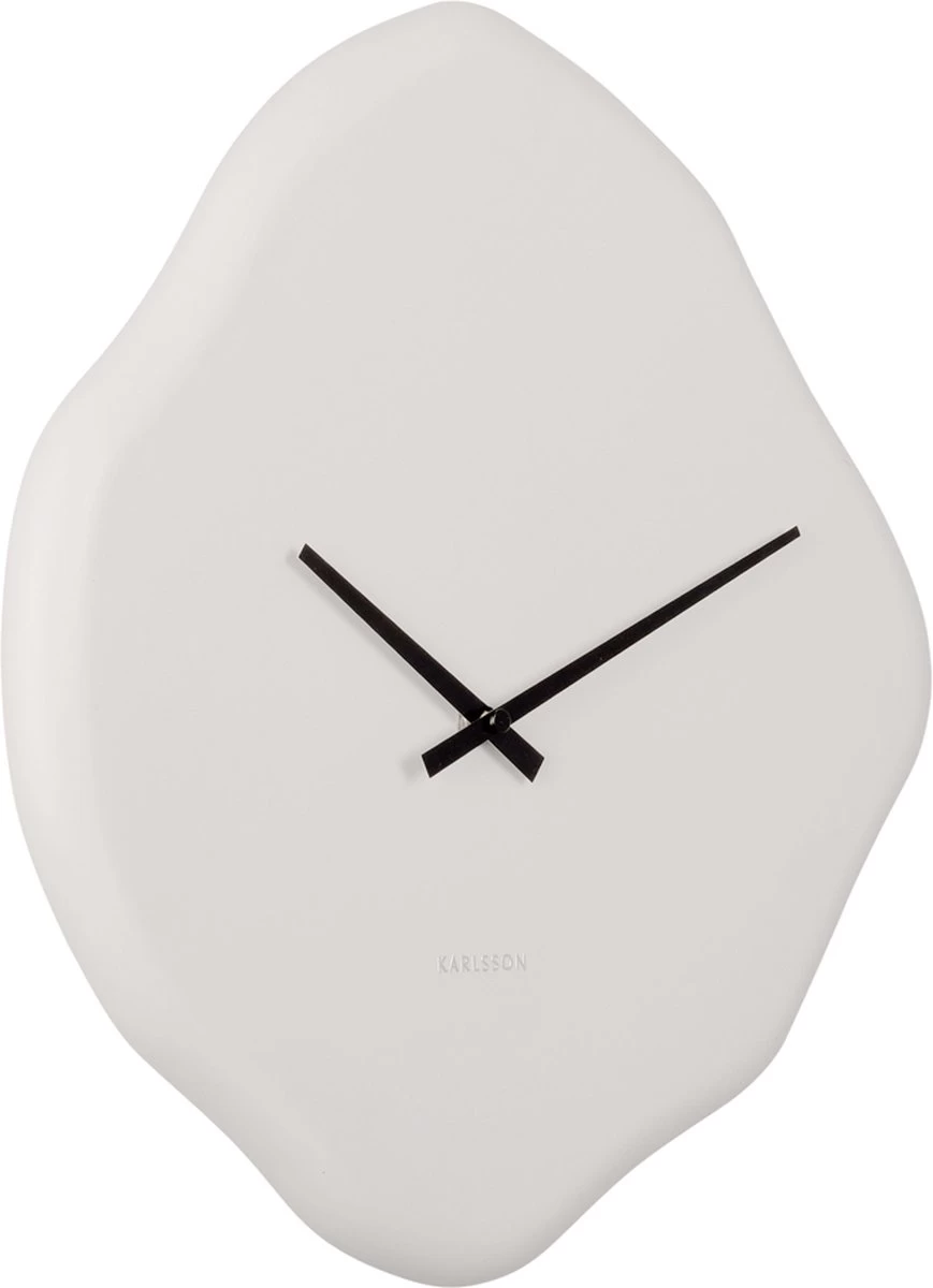 Karlsson Wall Clock Organic Diamond White 3 Karlsson Wall Clock Organic Diamond White