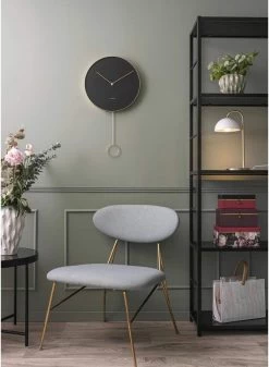 Karlsson Wandklok Pendulum - Zwart - Metaal -Karlsson 880x1200