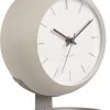 Karlsson Table Clock Nirvana Globe Warm Grey -Karlsson 917x1200