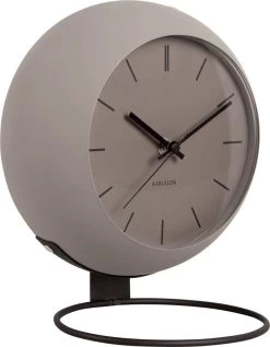 Karlsson Table Clock Nirvana Globe Warm Grey -Karlsson 934x1200 1
