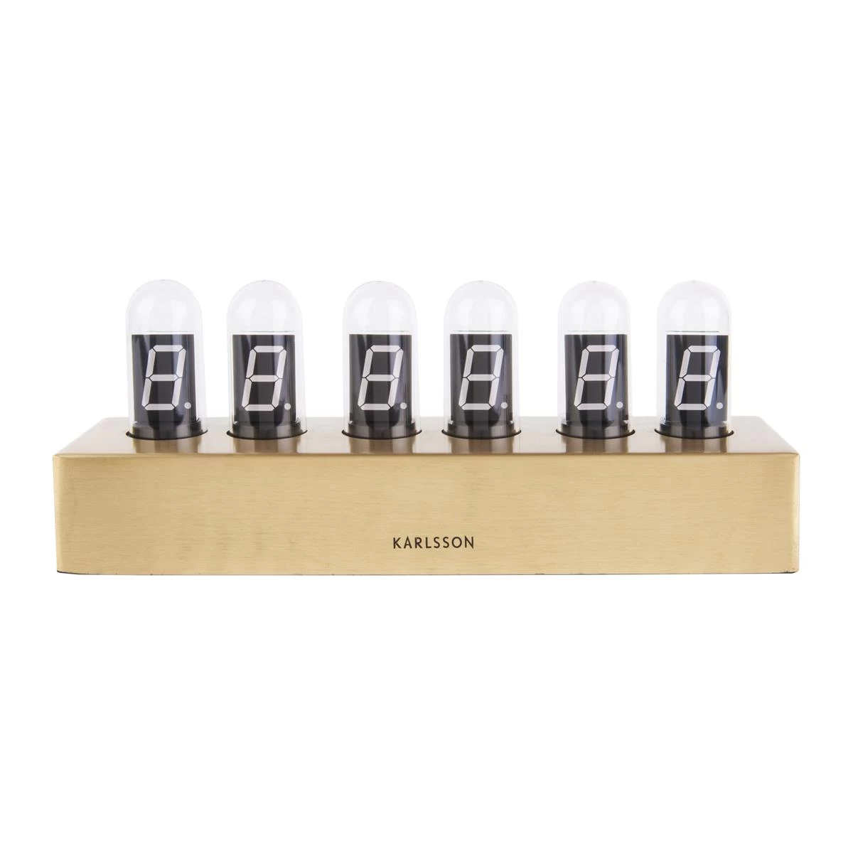 Karlsson Cathode Tafelklok - Goud 5 Karlsson Cathode Tafelklok - Goud - Afbeelding 3