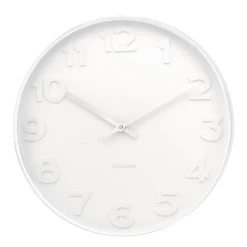 Karlsson Mr. White Numbers Wandklok Ø 51 Cm