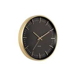 Karlsson Wandklok Raised Batons - Goud - Ø35cm