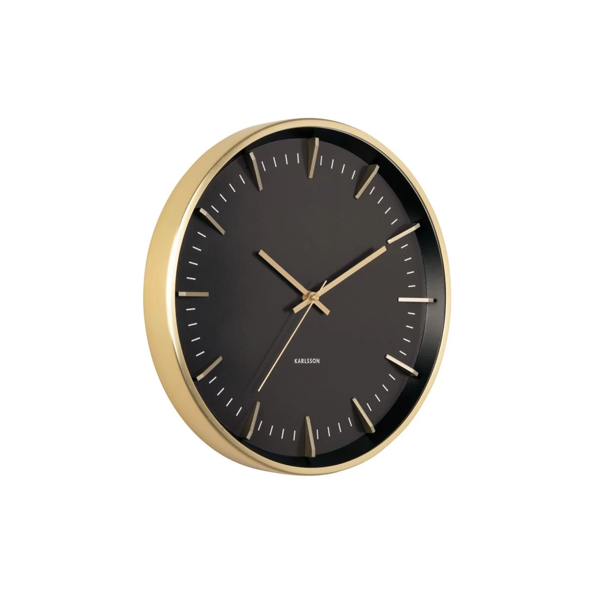 Karlsson Wandklok Raised Batons - Goud - Ø35cm 2 Karlsson Wandklok Raised Batons - Goud - Ø35cm