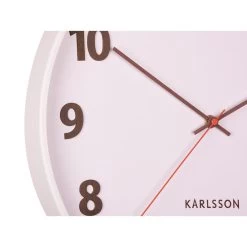 Karlsson - Wandklok Summertime - Roze - Ø40cm -Karlsson 9487223