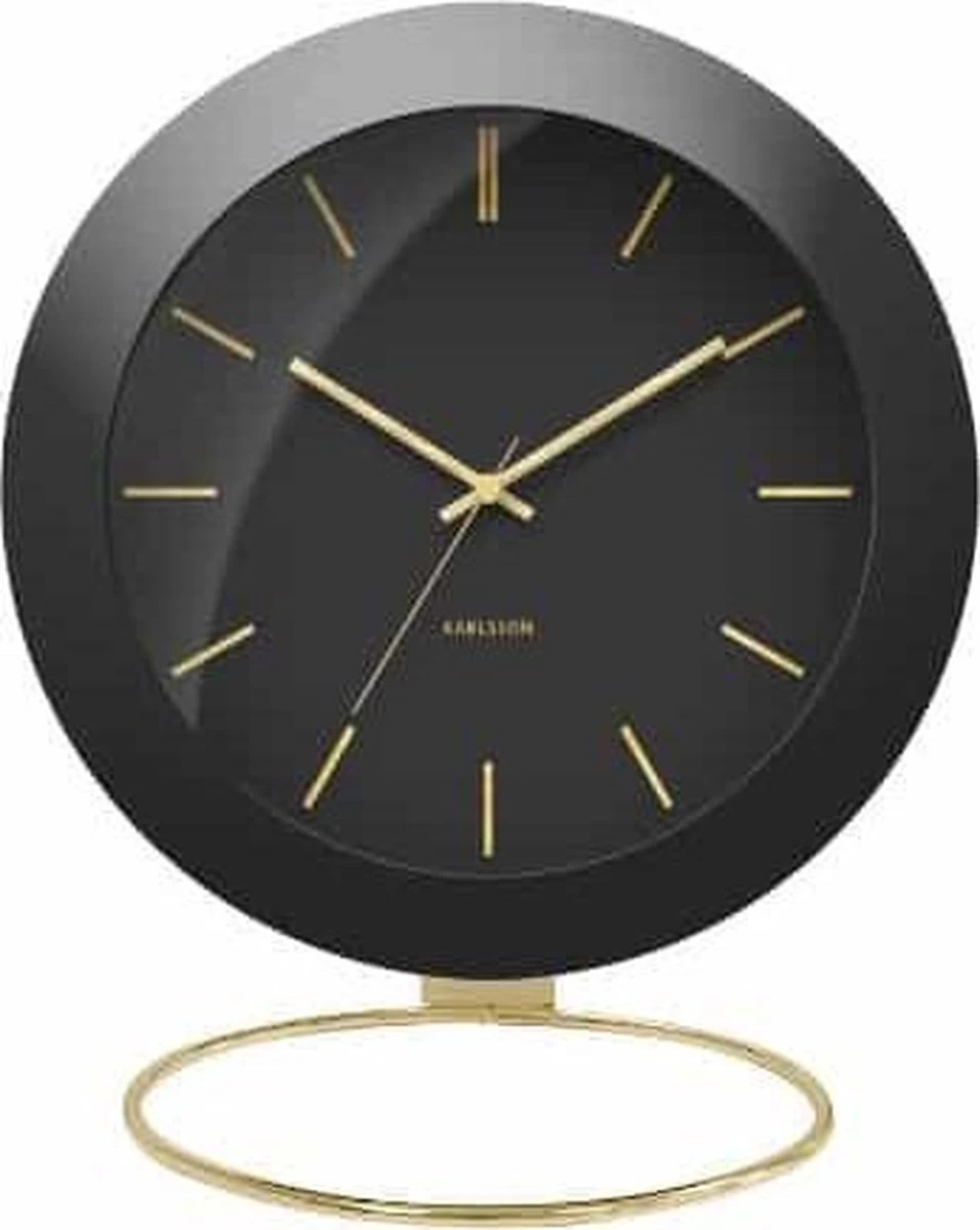 Karlsson Globe Wekker - Zwart 13 Karlsson Globe Wekker - Zwart - Afbeelding 11