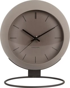 Karlsson Table Clock Nirvana Globe Dark Warm Grey -Karlsson 959x1200