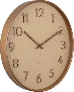 Karlsson Wall Clock Pure Wood Grain Large Sand Brown 5 Karlsson Wall Clock Pure Wood Grain Large Sand Brown -Karlsson 961x1200 1
