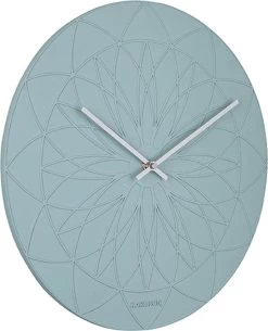Karlsson Wandklok Fairytale - Polyresin Jade/Groen - Ø35cm