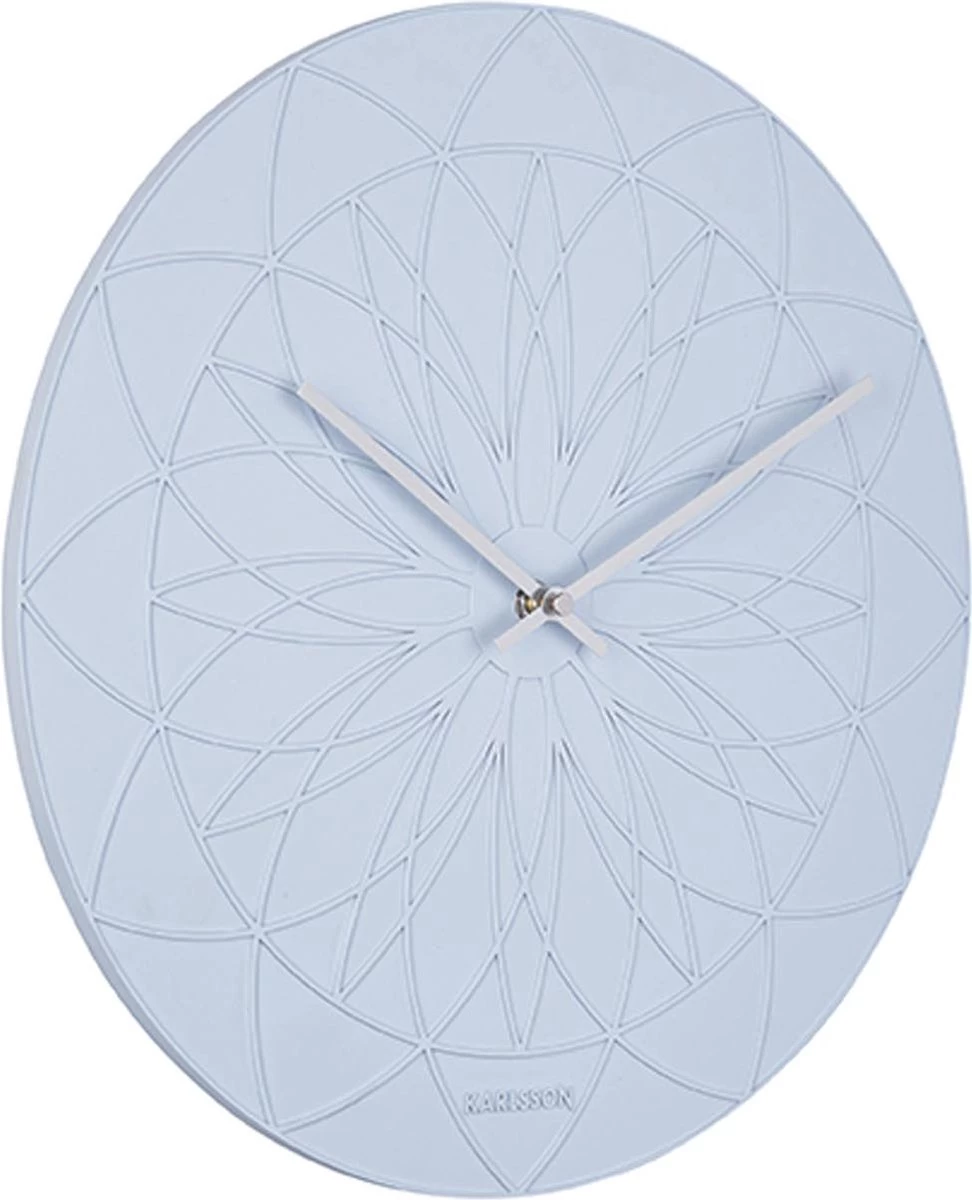 Karlsson Wandklok Fairytale - Polyresin Hemelsblauw - Ø35cm 5 Karlsson Wandklok Fairytale - Polyresin Hemelsblauw - Ø35cm - Afbeelding 3