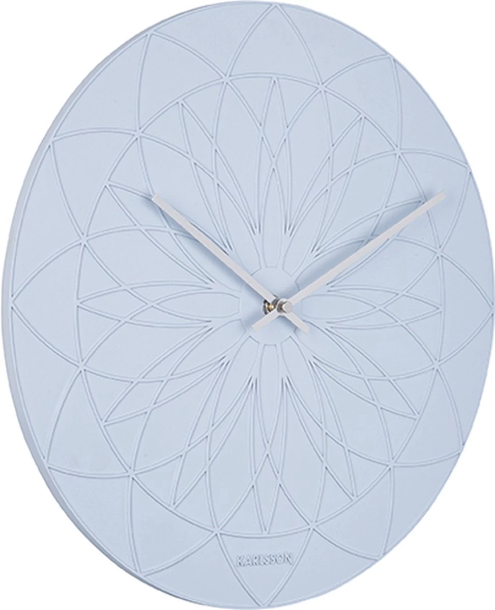 Karlsson Wandklok Fairytale - Polyresin Hemelsblauw - Ø35cm 8 Karlsson Wandklok Fairytale - Polyresin Hemelsblauw - Ø35cm - Afbeelding 6