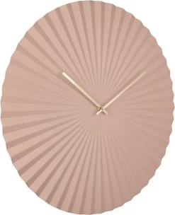 Karlsson Wandklok Sensu - XL Staal Verbleekt Roze - Ø50cm