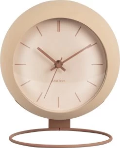 Karlsson Table Clock Nirvana Globe Sand Brown -Karlsson 974x1200